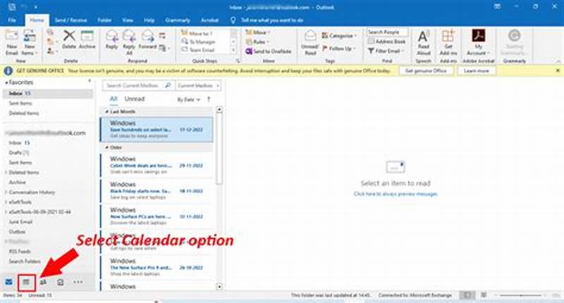 Export Outlook Calendar To Another Computer