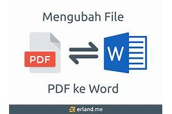 Export PDF ke Microsoft Word