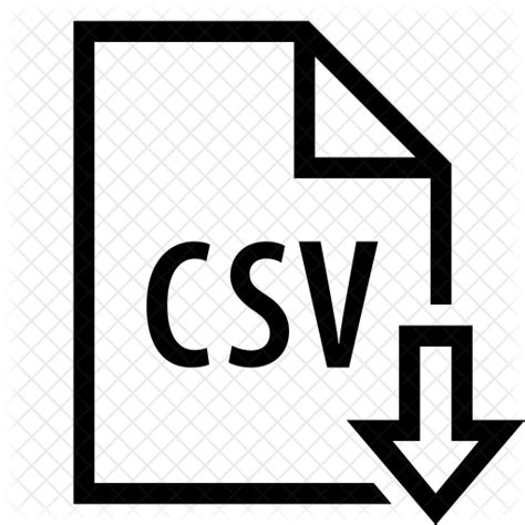 Export to CSV Icon