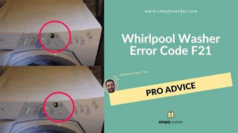Common Causes of the F21 Error