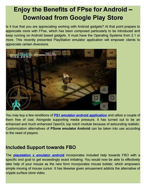 FPse on Play Store