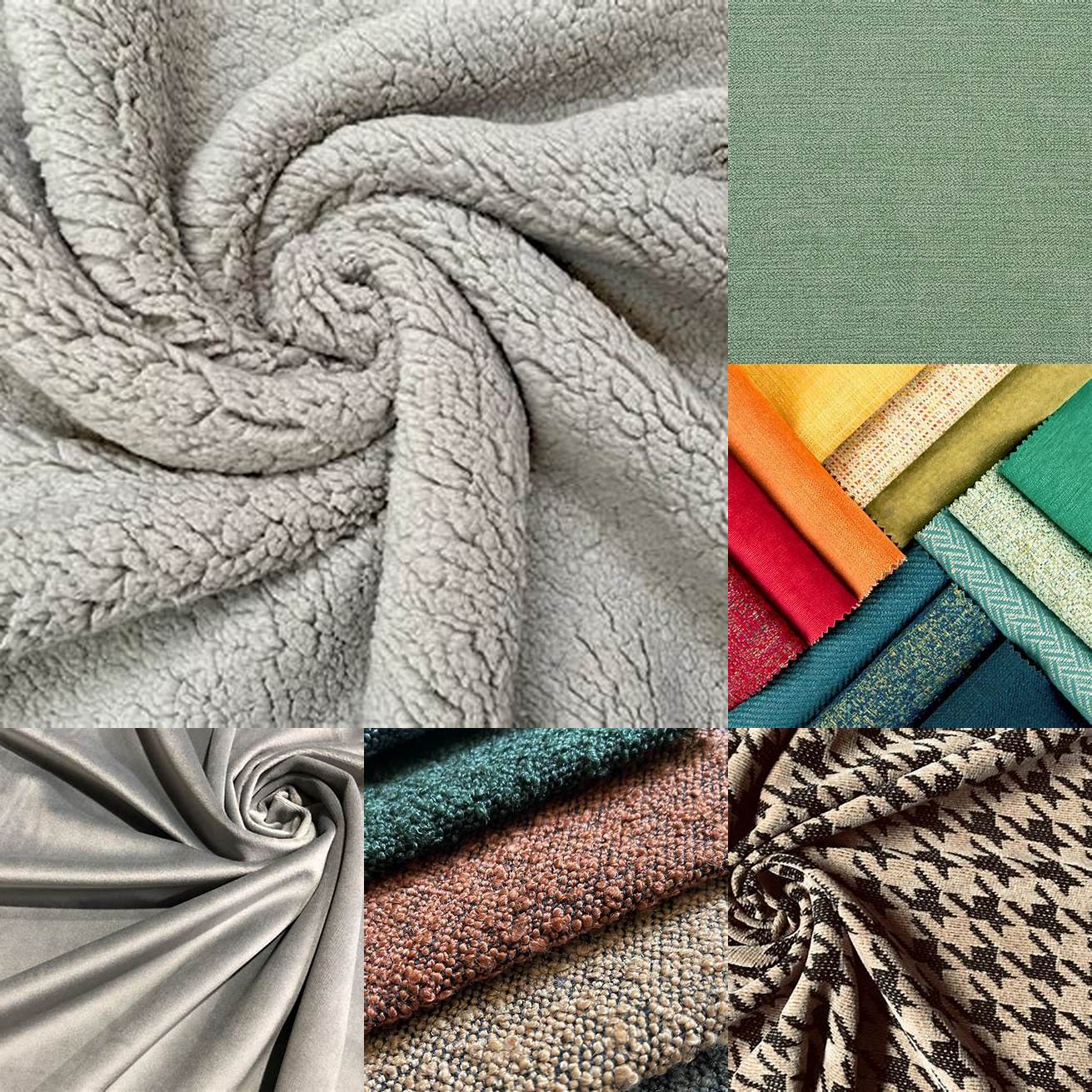 Fabric - Fabric upholstery is soft and comfortable and comes in a wide range of colors and patterns