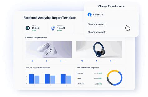 Facebook Report Template