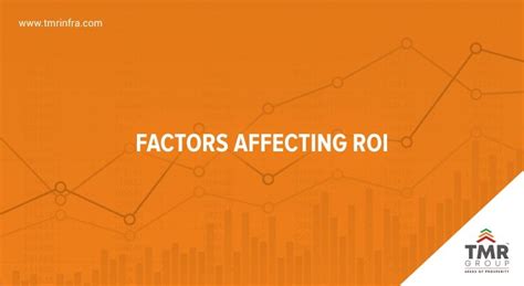 Factors that affect ROI