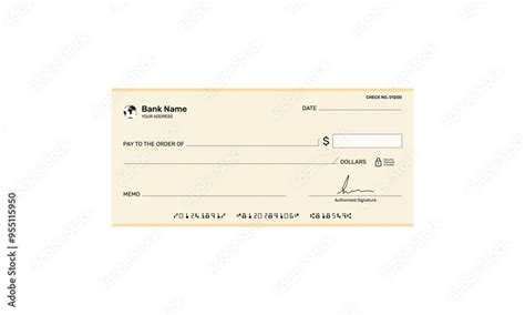 Fake Cheque Template