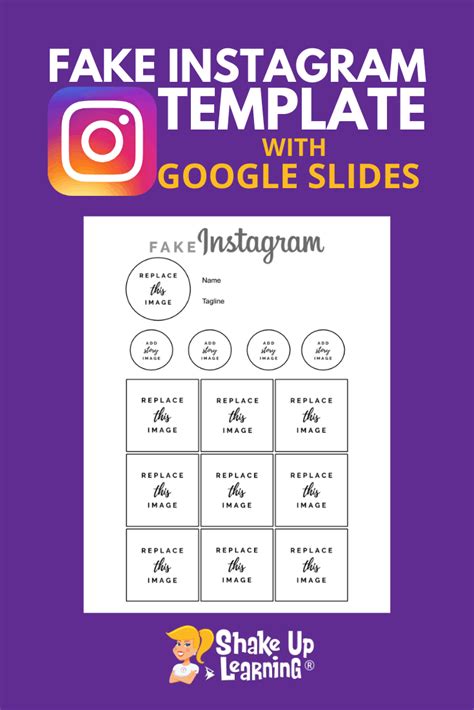 Fake Instagram Template