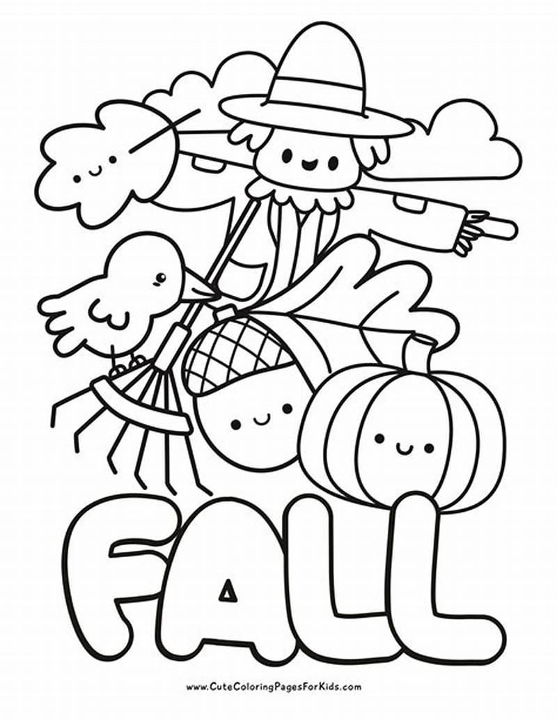 Fall Coloring Pictures Printable