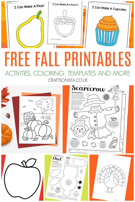 Fall Craft Printables