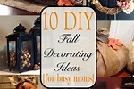 Fall Decor DIY Easy Inside