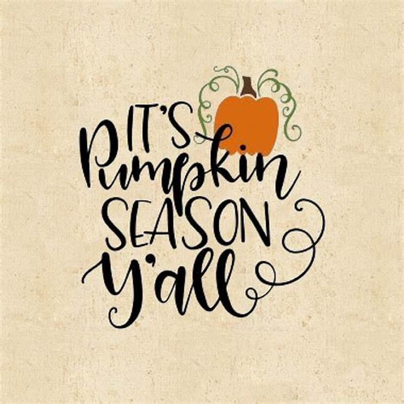 Fall Signs Printable