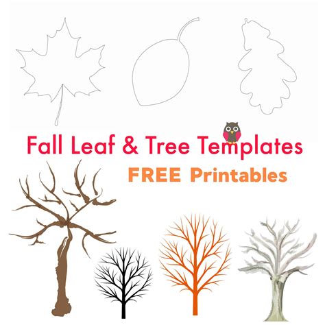Fall Tree Printable Template