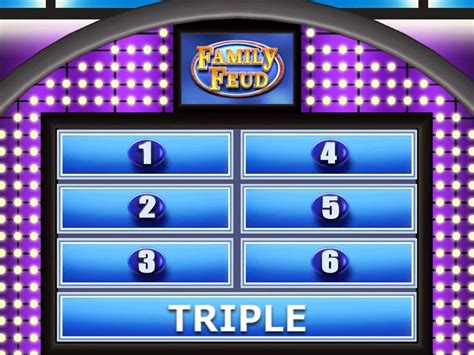 Family Feud Free Template