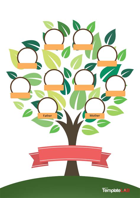 Family Tree Templates With Pictures