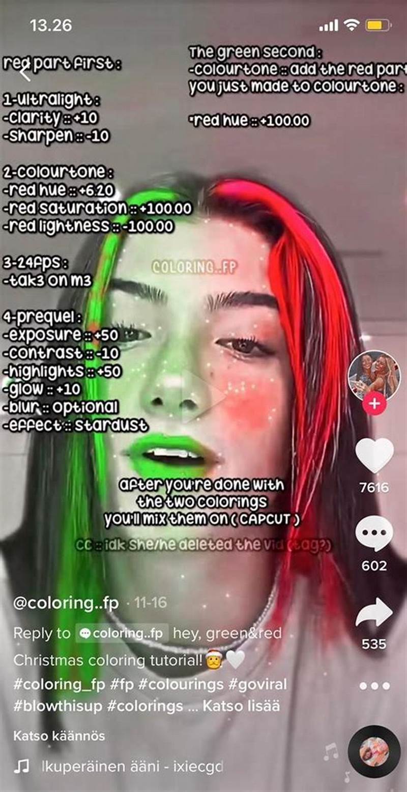 Fanpage Coloring Tutorial