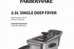 Farberware Deep Fryer Instructions