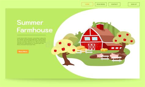 Farmhouse Website Template