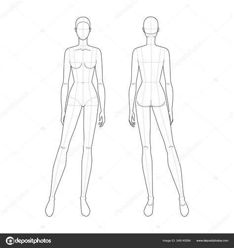 Fashion Design Template Female