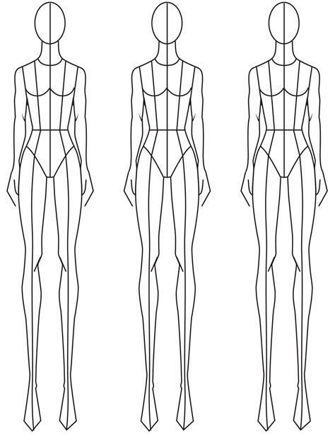 Fashion Figures Templates