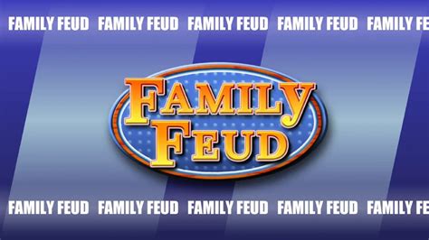 Fast Money Family Feud Template
