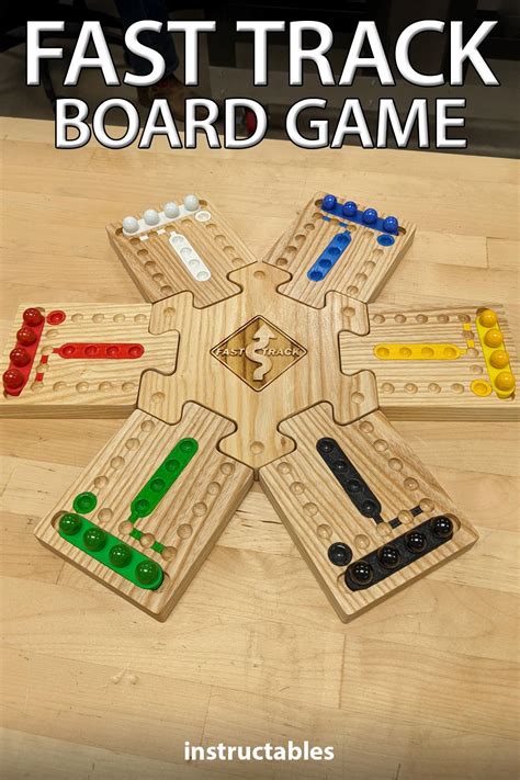 Fast Track Board Game Template