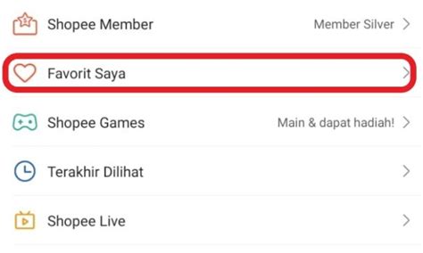 Favorit Shopee