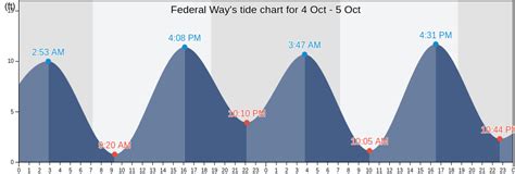 Federal Way Tide Chart