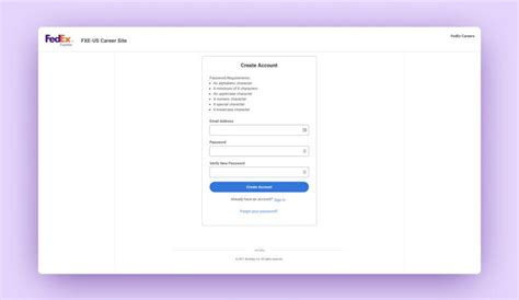 Fedex Career Website