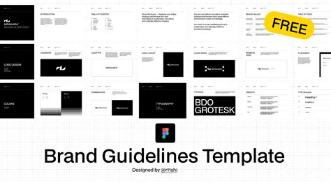 Figma Brand Guide Template