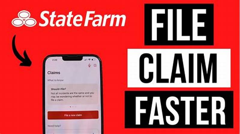File Insurance Claim State Farm