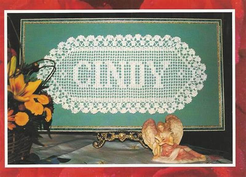 Filet Crochet Name Pattern Generator