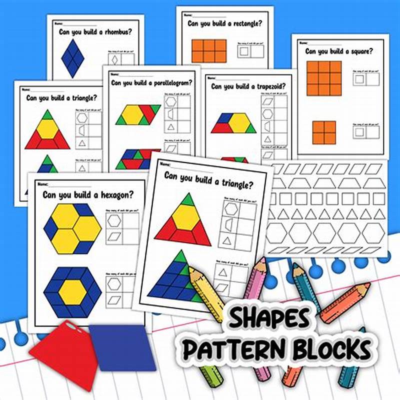 Fill In The Shape With Pattern Blocks