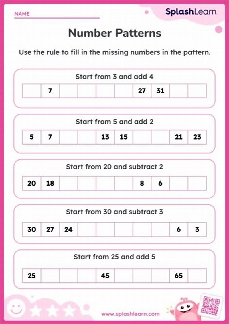 Find Pattern In Numbers