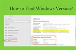 Find Windows Version On My Computer