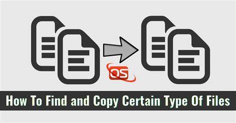 Find and copy files