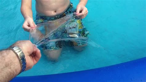 Finding a Leak in an Inflatable Pool Ring