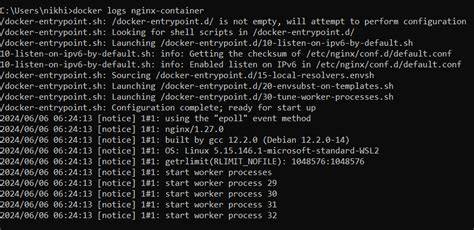 Finding a string in docker logs of container
