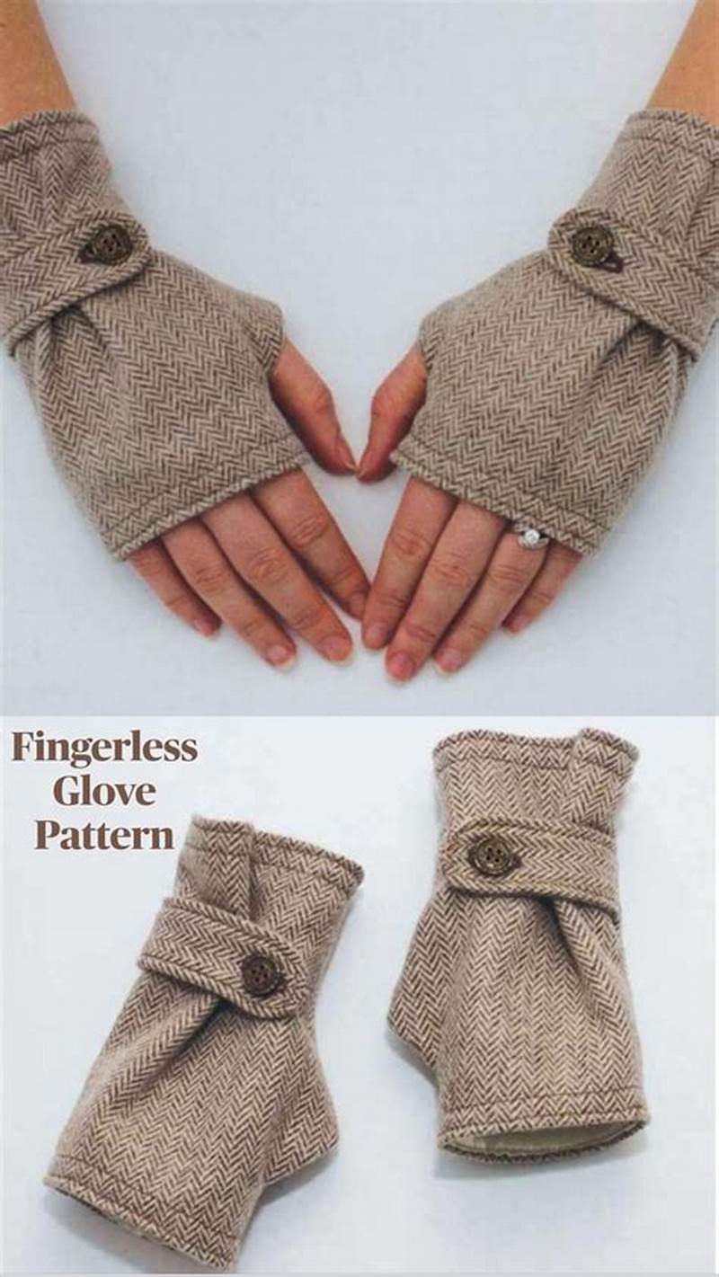 Fingerless Mittens Pattern