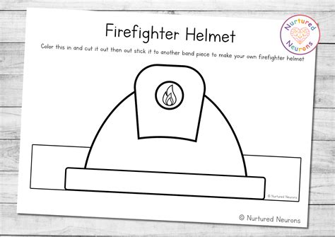 Fire Hat Template
