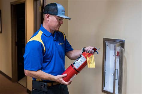 Conducting a fire safety inspection