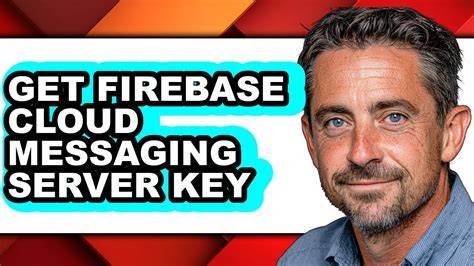 Firebase messaging where to get Server Key