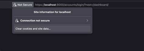Firefox redirects to https