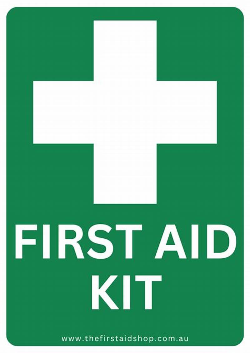 First Aid Kit Printable Label
