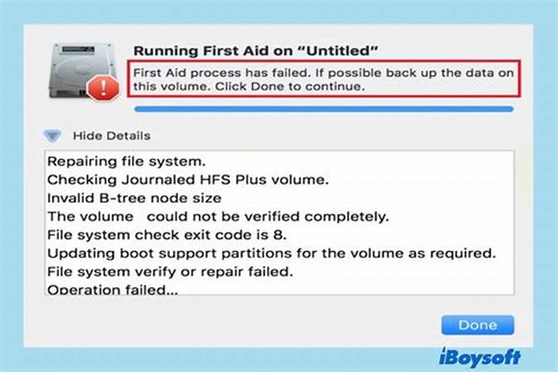 First Aid Stuck Checking Catalog File