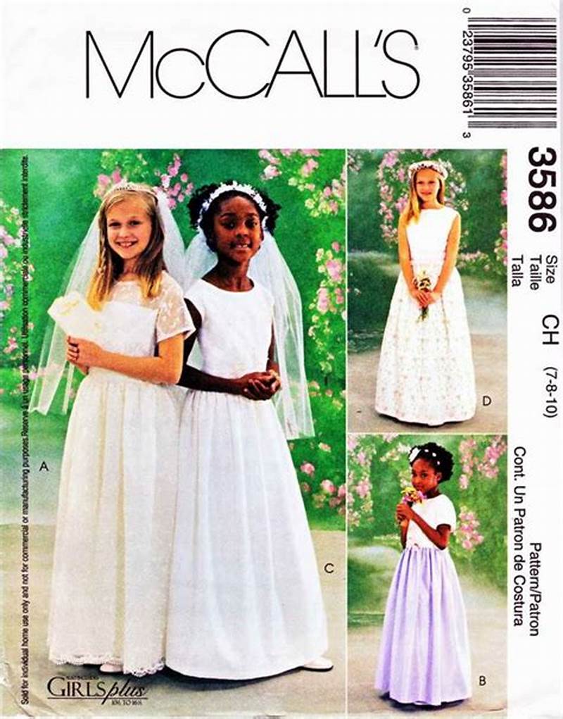 First Communion Dress Pattern