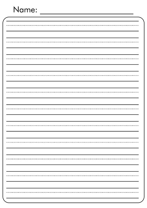 Writing Paper Printable