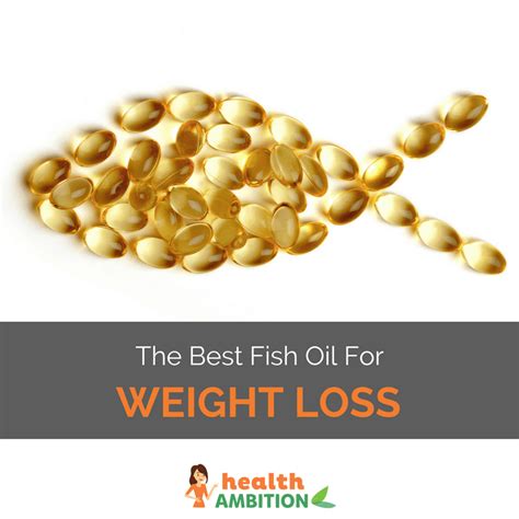 Fish Oils and Weight Loss