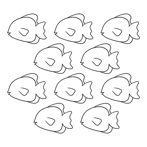 Fish Printable Pattern