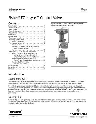 Fisher Control Valve Catalogue Cv