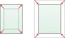Fit To Paper Vs Fit To Printable Area