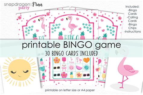 Flamingo Bingo Game